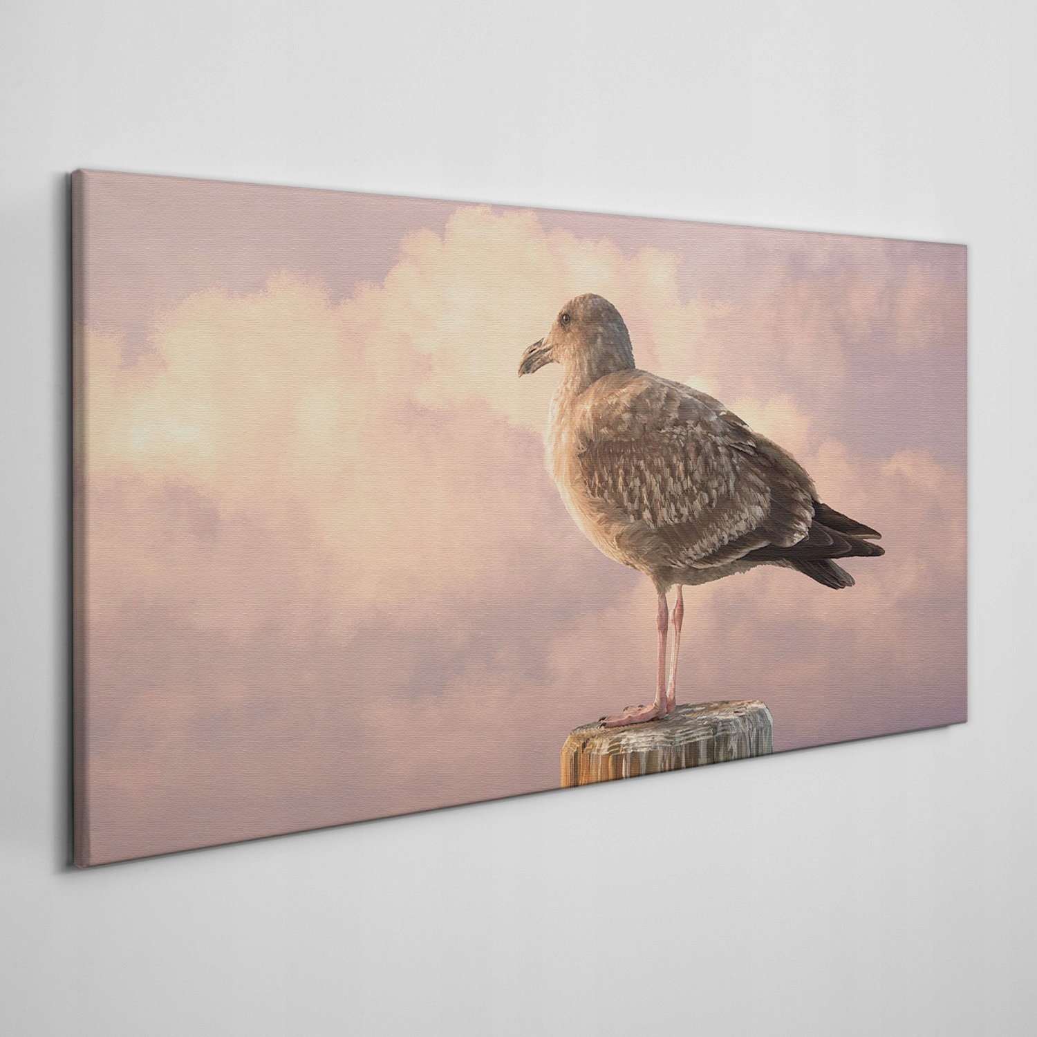 

Obraz na płótnie Zwierzę ptak mewa niebo 140x70 cm