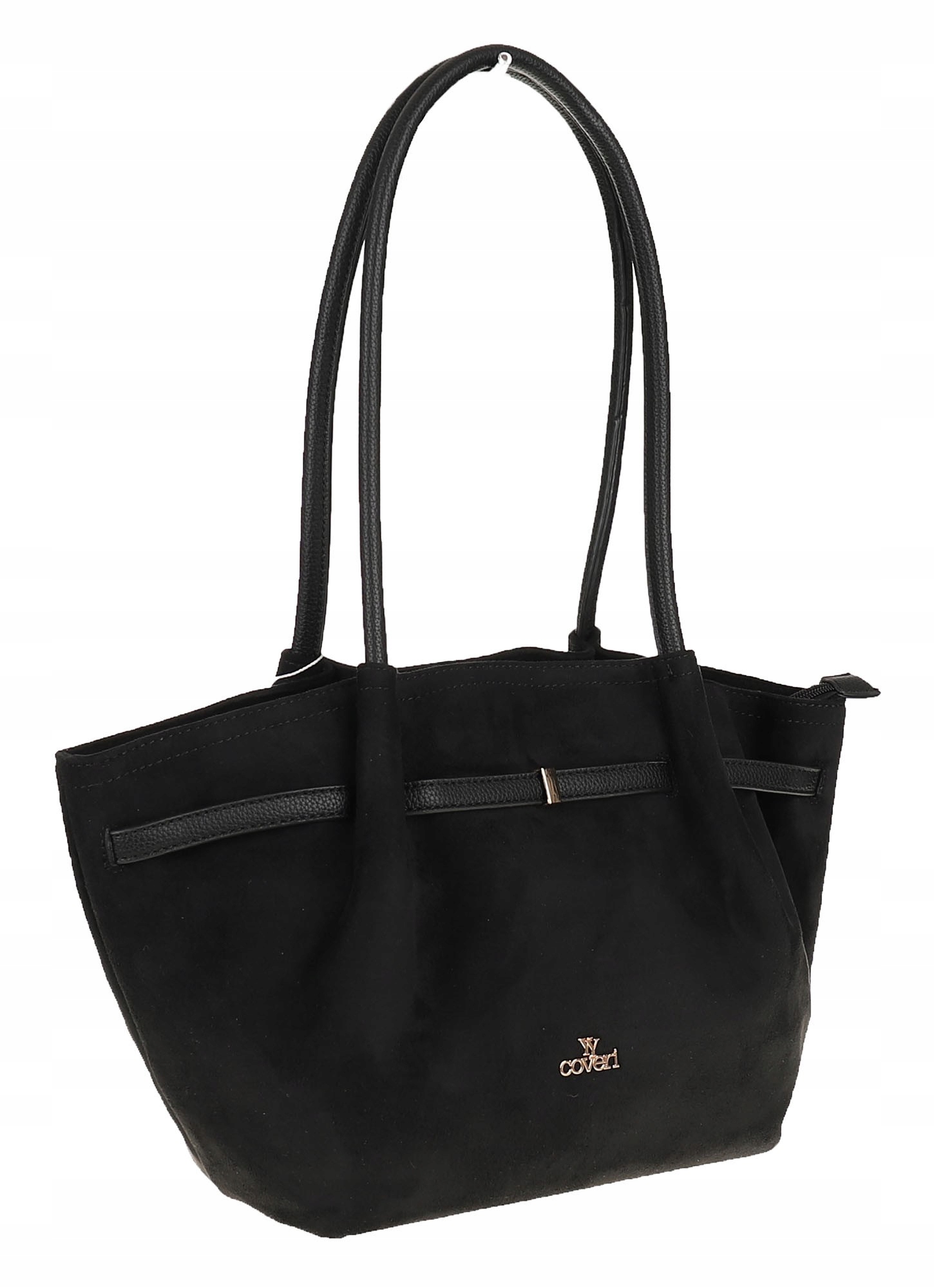 Dámská shopper kabelka velká elegantní do práce A4 módní CMCTJ2961 Černá