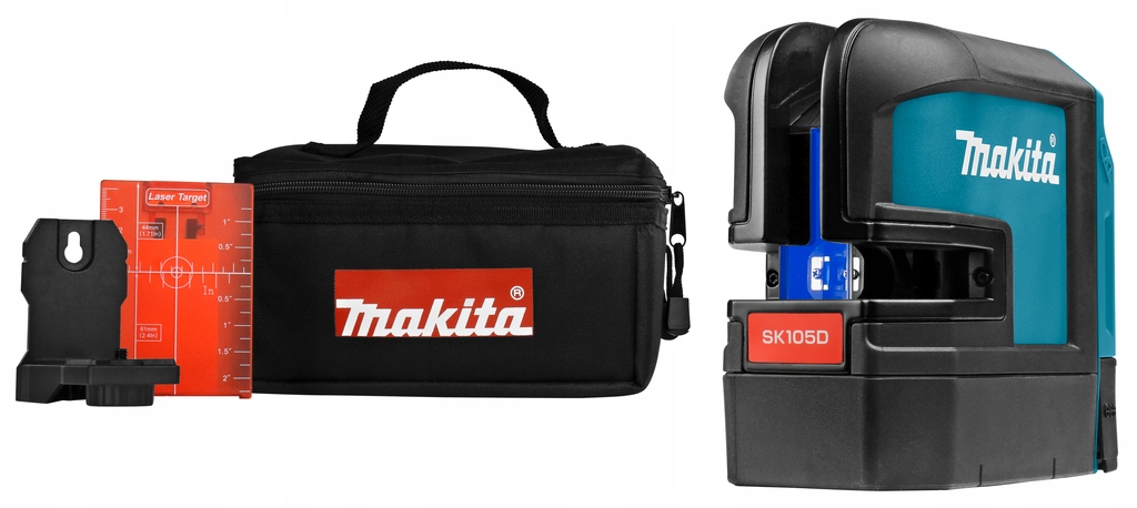 

laser krzyżowy Makita SK105DZ na baterie 12v Body