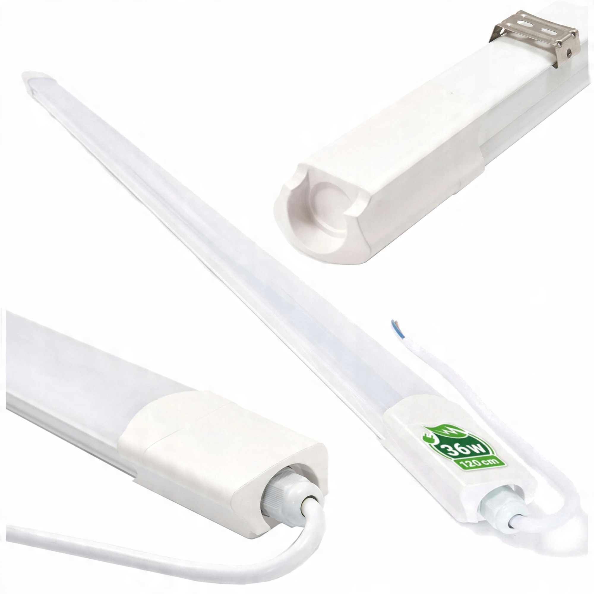 

Lampa Led warsztatowa do garażu 36W 120cm IP65