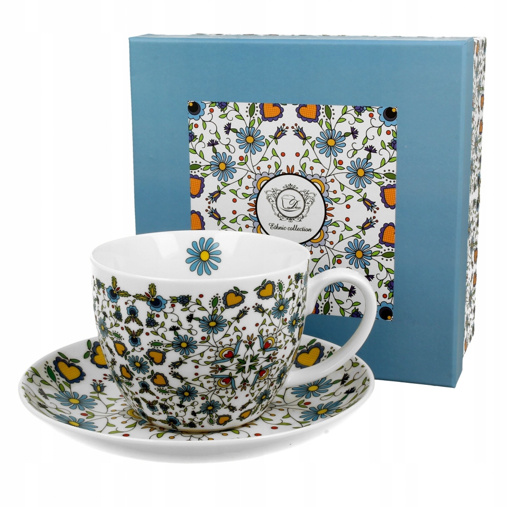 

Filiżanka do kawy herbaty Porcelanowa Duo 470 ML