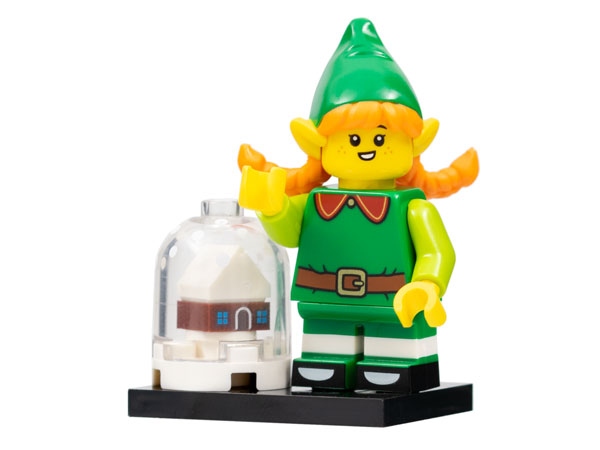 

Lego figurka S23 71034 Świąteczna elfka col402 N