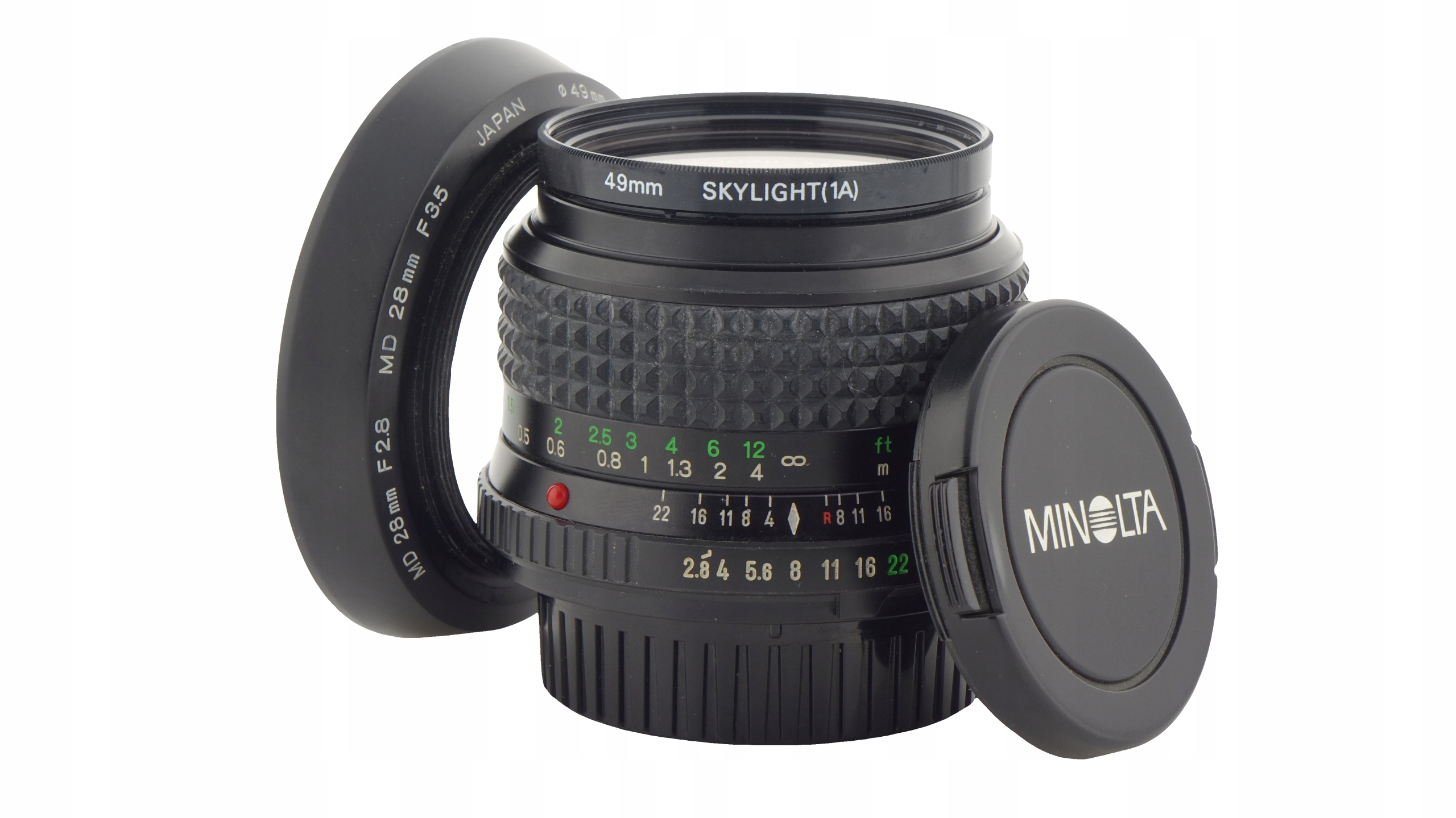 Minolta 28mm F2 - Niska cena na Allegro