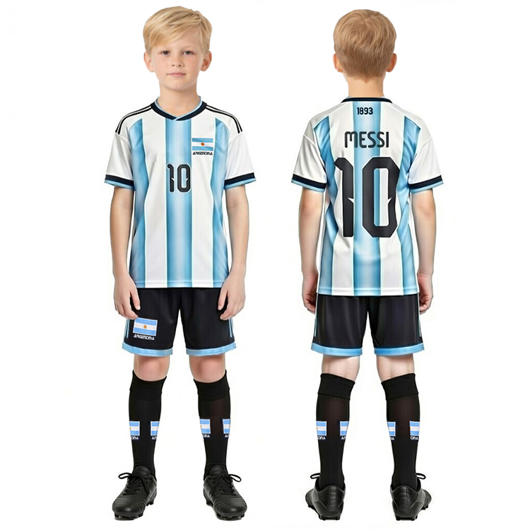 Strój Komplet Piłkarski z numerem 10 Getry rozm. 128