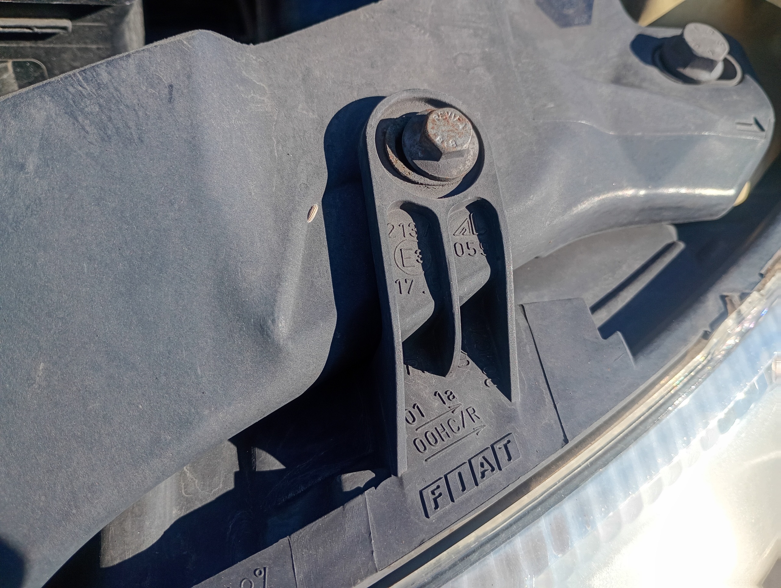 Reflektor light left front front Fiat Panda 2 II 03-09