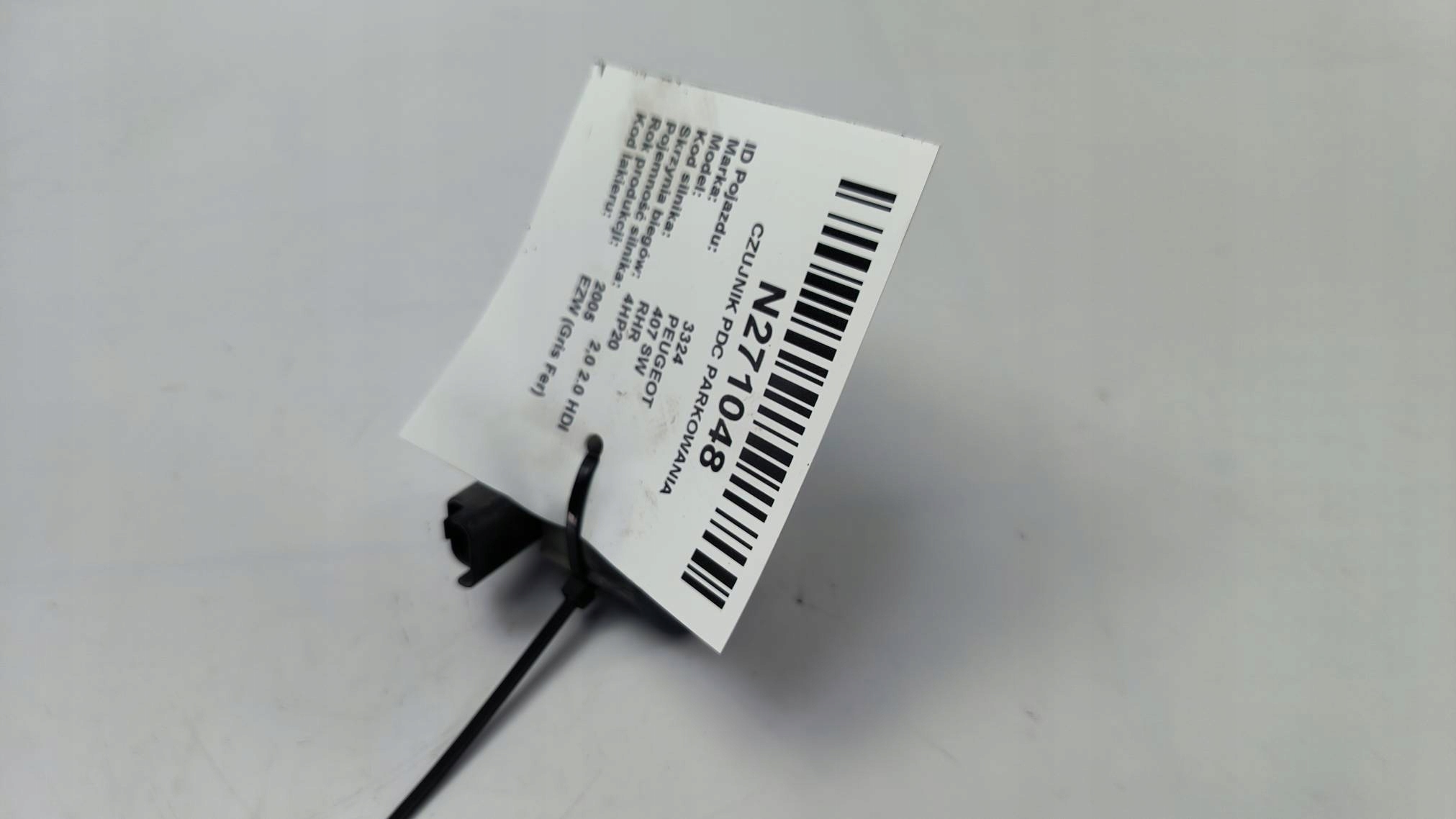 Sensor PDC Parken PEUGEOT 407 SW