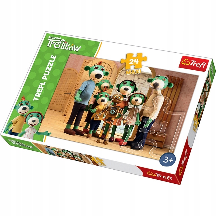 Trefl Puzzle 24 db-os Maxi Család Trefl
