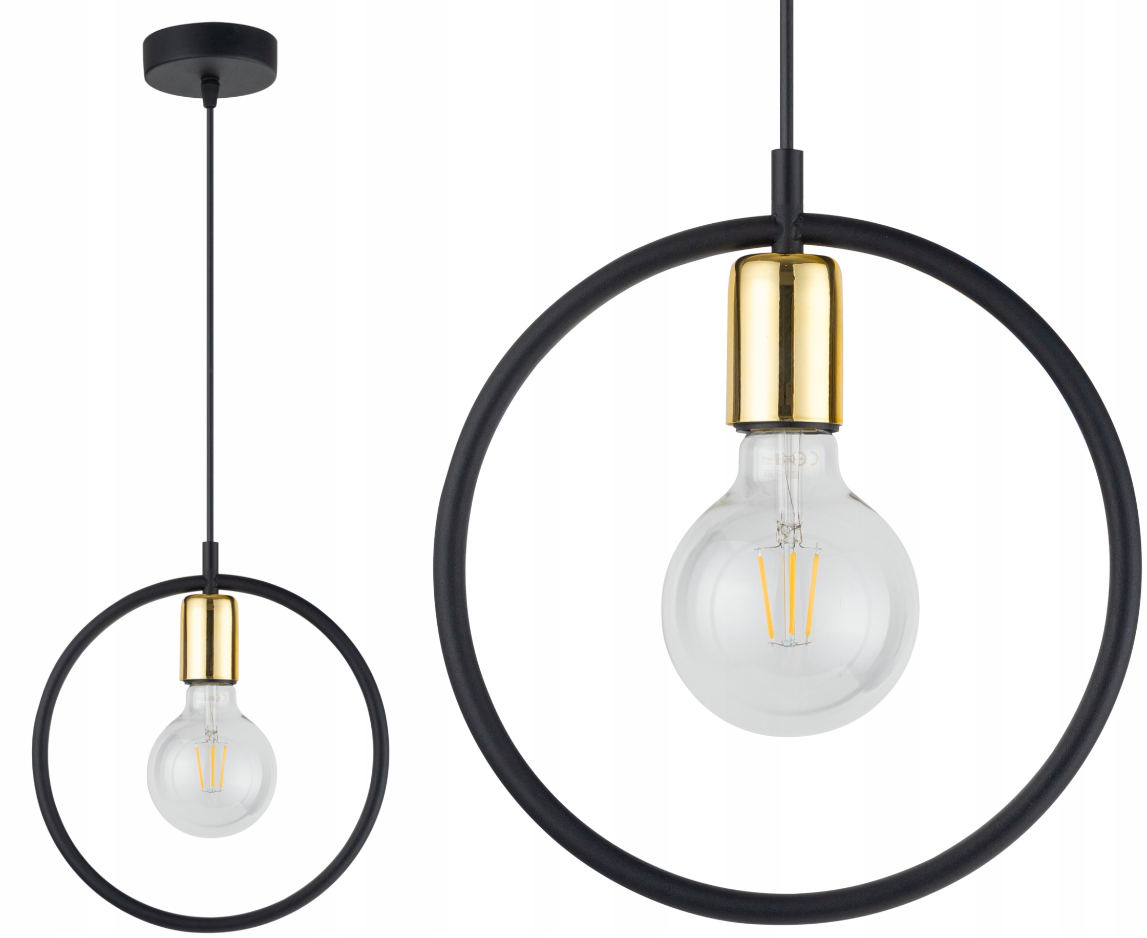 

Nowoczesna Lampa Wisząca Sufitowa Loft Ring