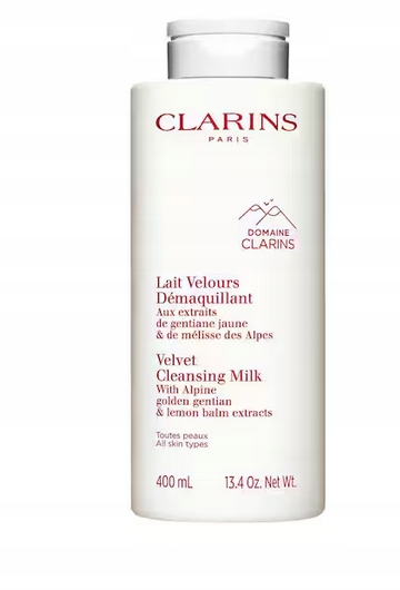 Clarins Velvet Cleansing Milk odličovací mléko 400 ml