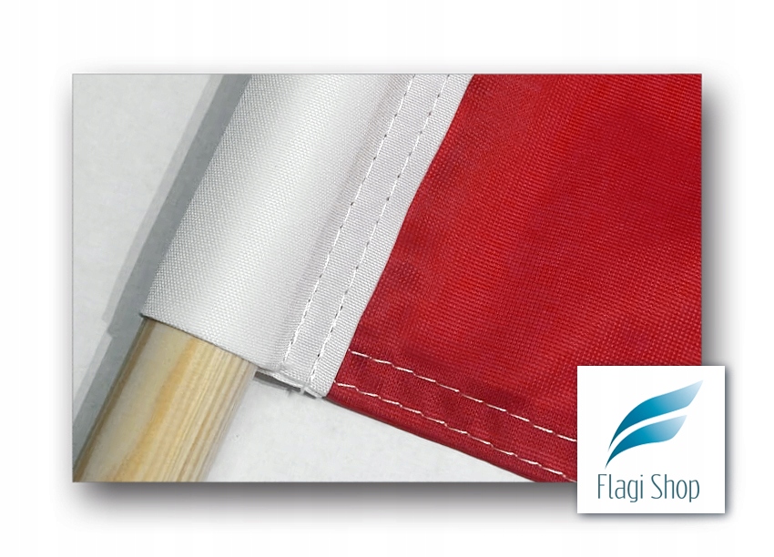 USA Flaga 90x60 cm Flagi Stany Zjednoczone Ameryka - TUNEL na kij Szerokość produktu 90 cm