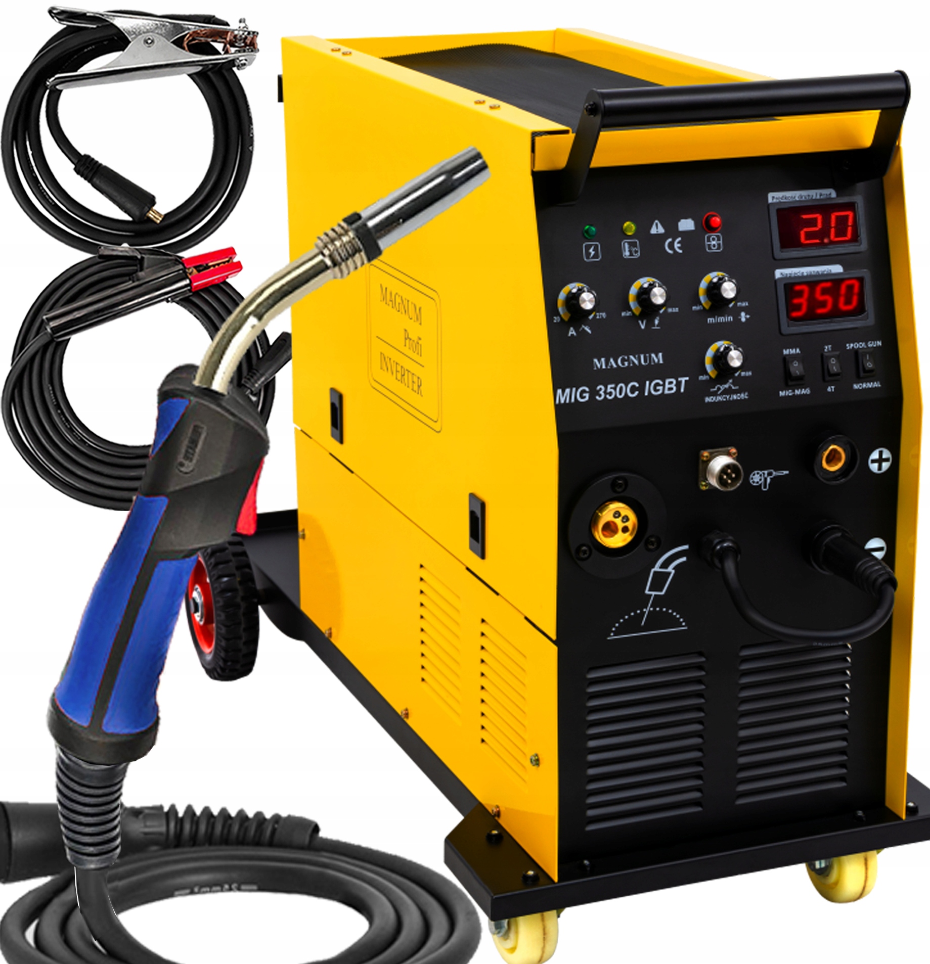 Spawarka Migomat Magnum 350C Igbt Mig/mag Tig Flux