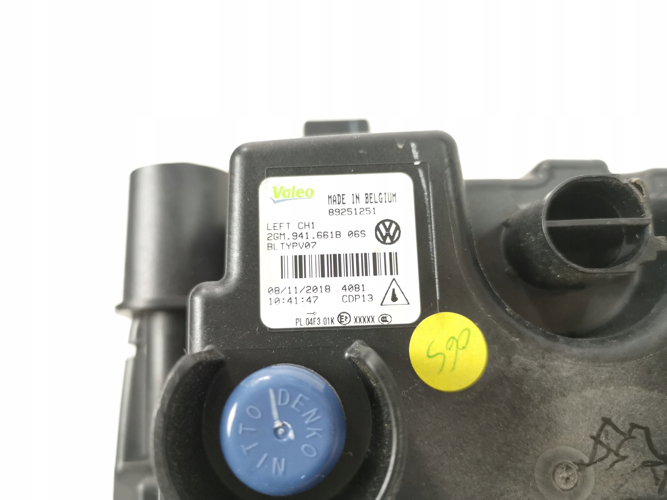 HALOGEN LEWY VW T-CROSS 2GM941661B Typ samochodu Samochody osobowe