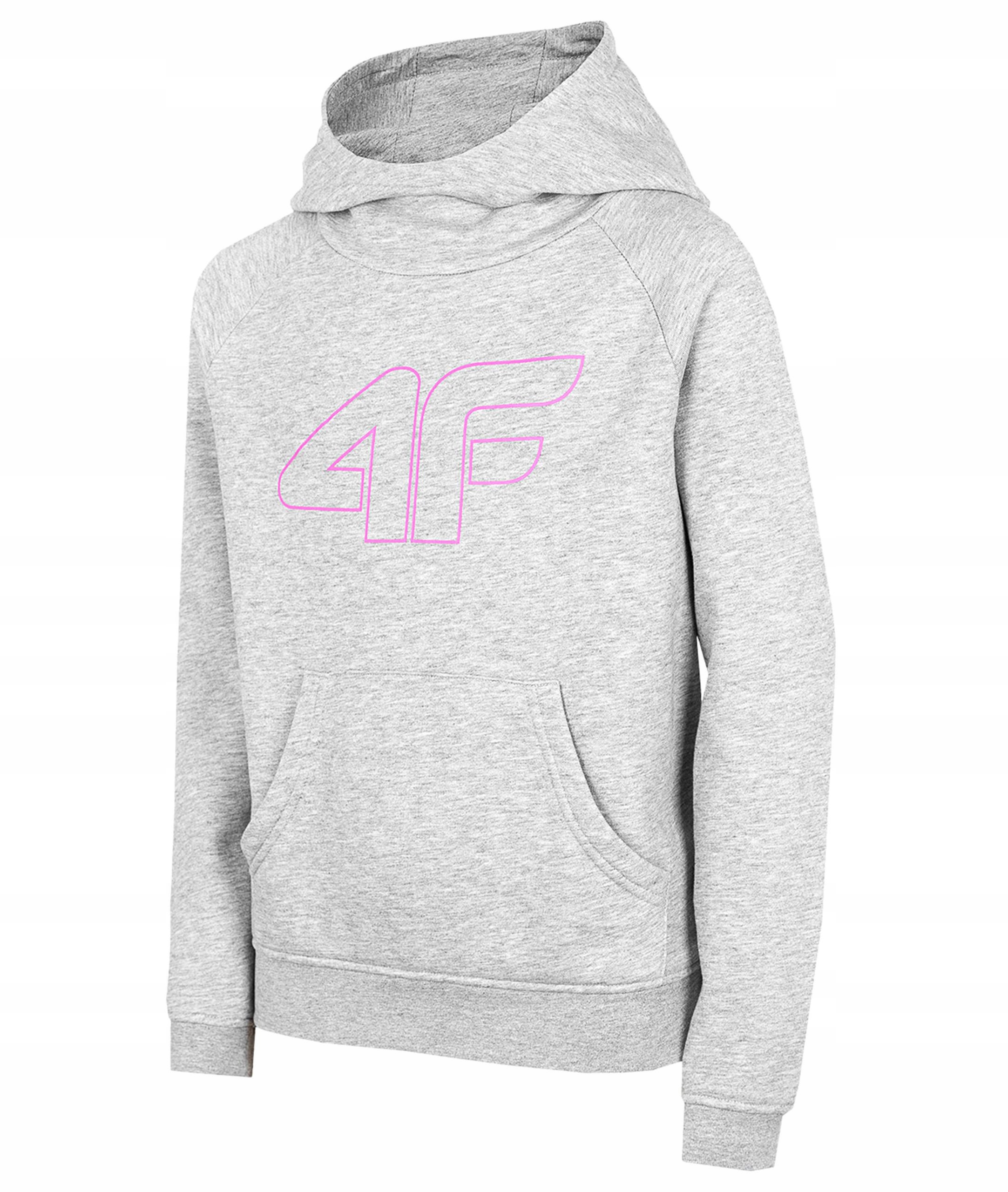 

Bluza 4F Dziecięca HJZ22 JBLD002 Szara R. 158
