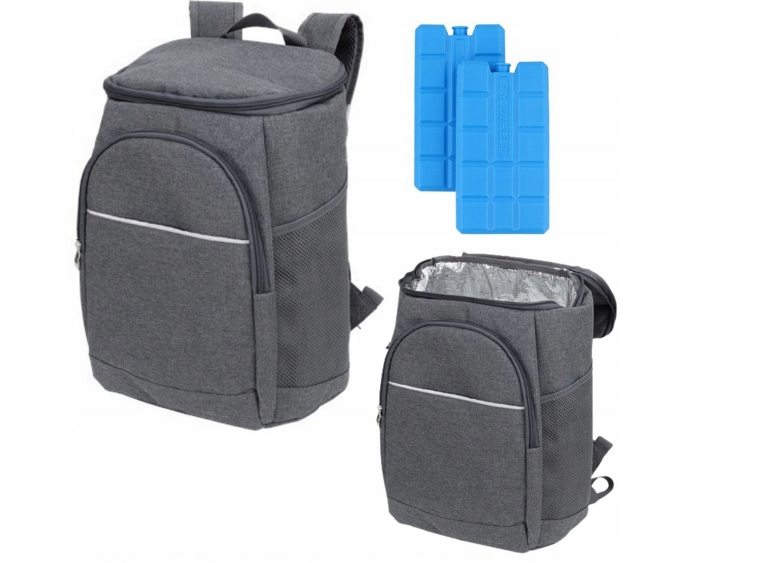 Plecak termiczny Deco TERMICZNY odcienie SZAREGO 14 l