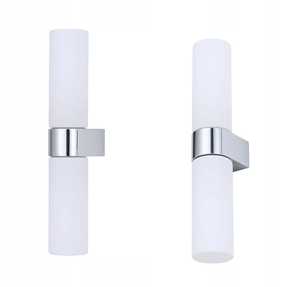 Kinkiet ścienny chromowany Natalie II szklane klosze 10726 Nowodvorski