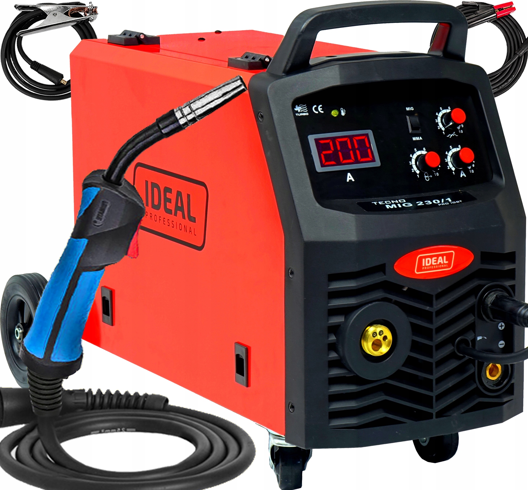 Svařovací Stroj Migomat Ideal Tecno Mig 230/1 Pro Mma Tig