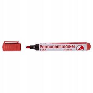 

Marker permanentny D.rect Office okrągły czerwony