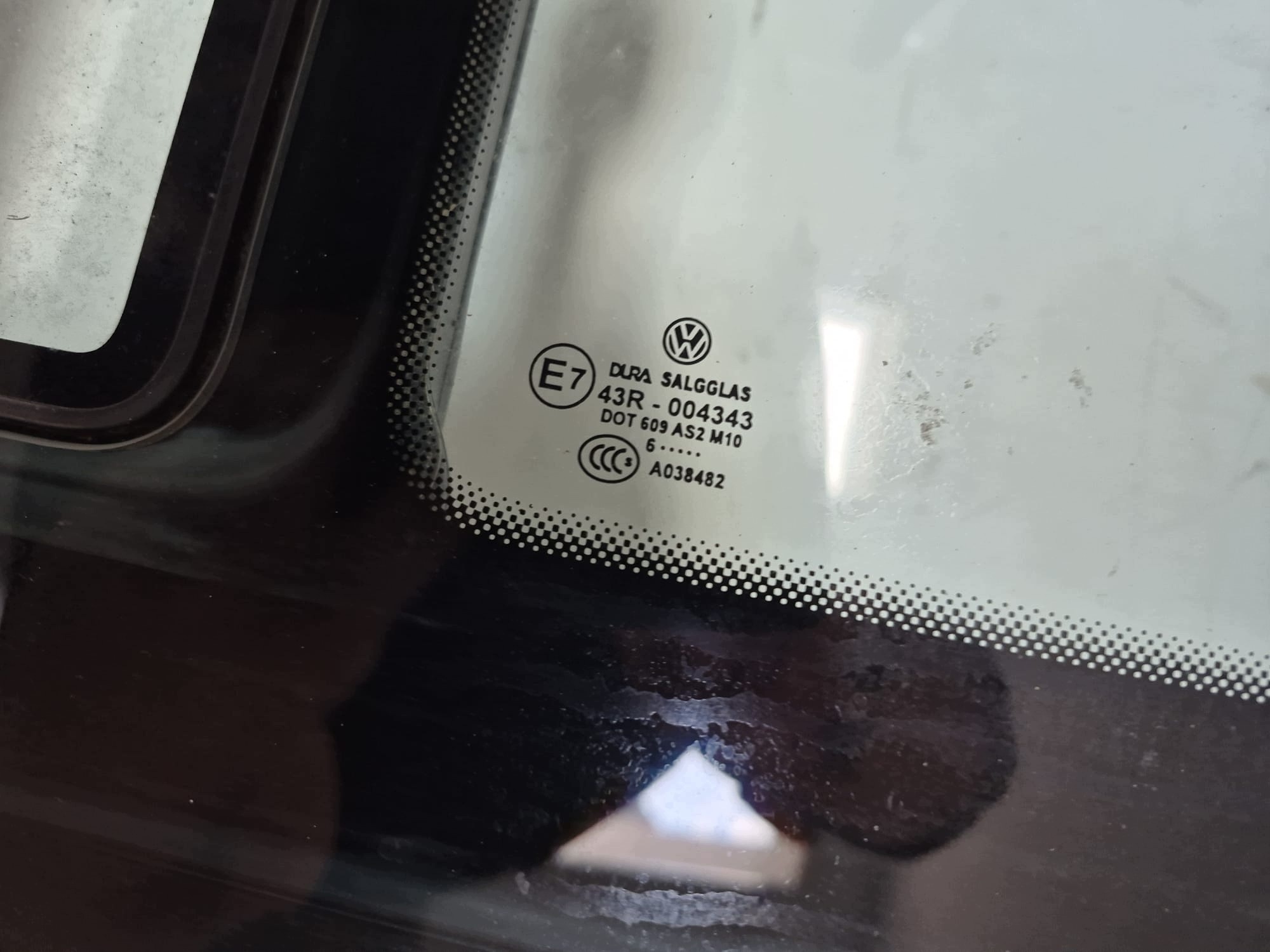 VW CADDY 2K 03- fenster seitlich schiebe tür rechts