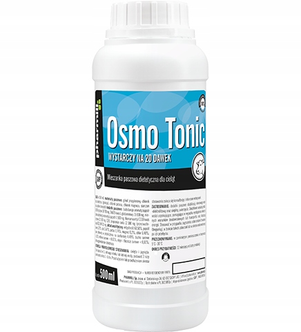 

Osmo Tonic 500ml Elektrolity dla cieląt Pharmill