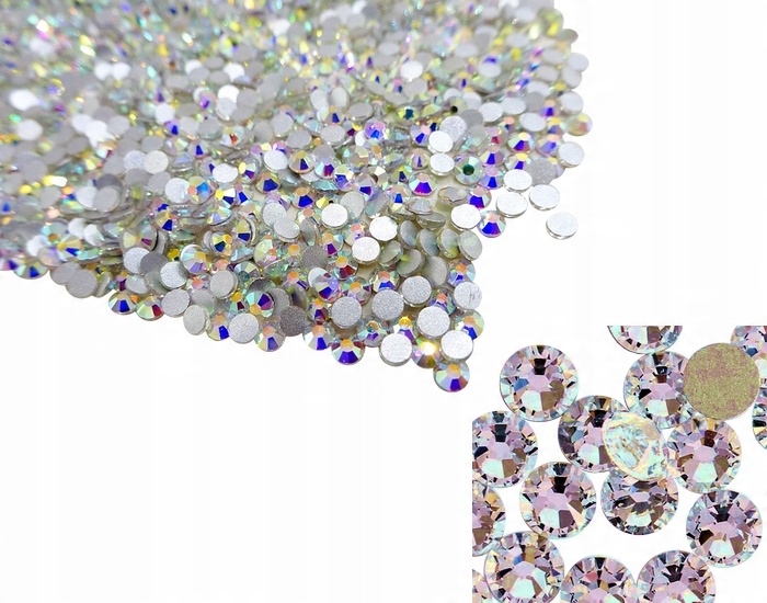 

Cyrkonie SS8 Ab Szklane Szlif Crystal 1440szt