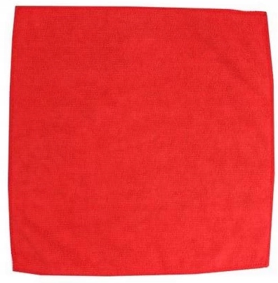 

Ścierka z mikrofibry 30x30 czerwona 220g