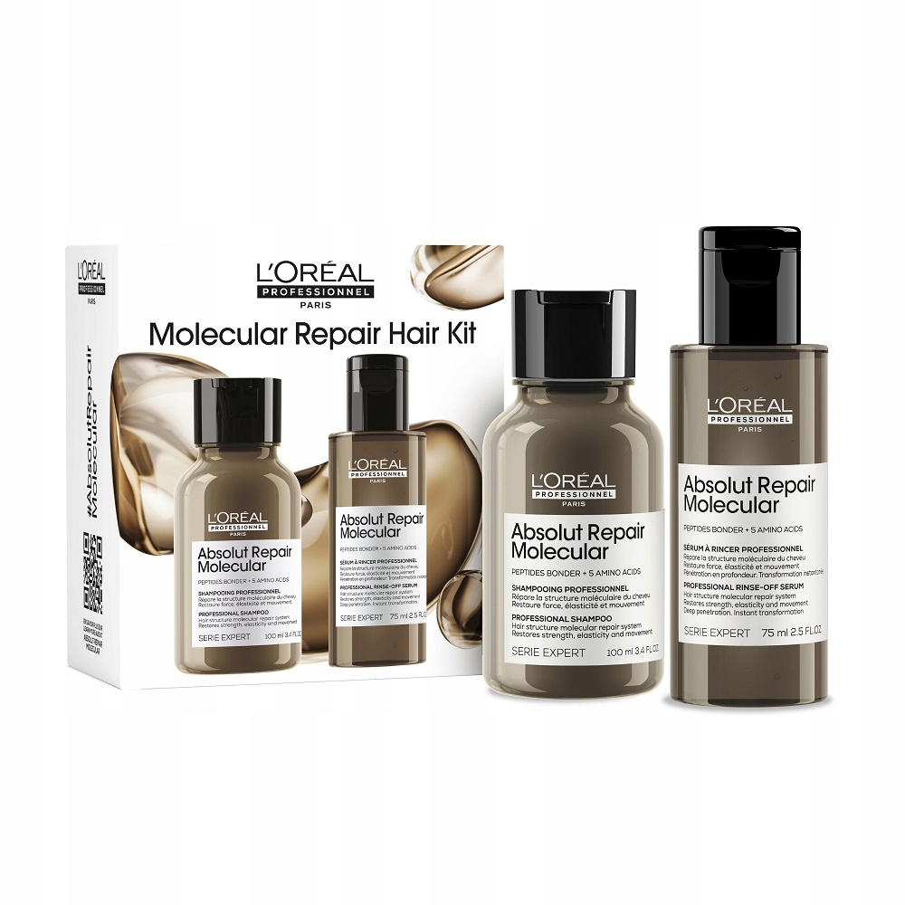 L`oreal Professionnel Molekulární Sérum 75 Ml Šampon 100ml