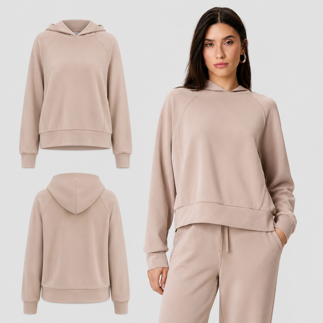 Mikina 4F Tepláková Nerozepínací S Kapucí S Kapucí A Modalem S F2183 SS26