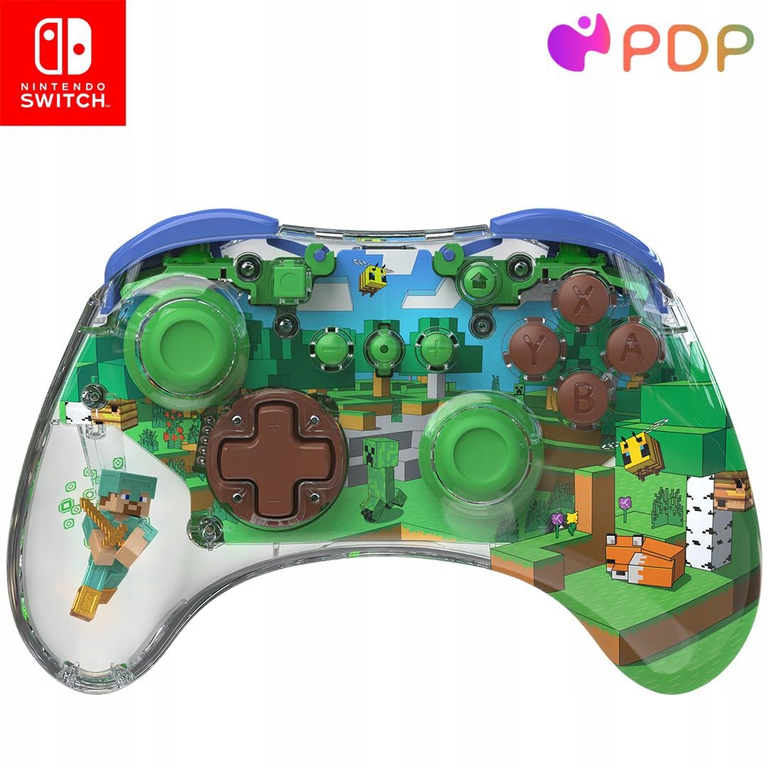 Pdp Realmz Wireless Controller Minecraft Forest Biome