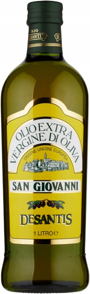 Levně Extra panenský olej Desantis San Giovanni 1 litr skleněná lahvička