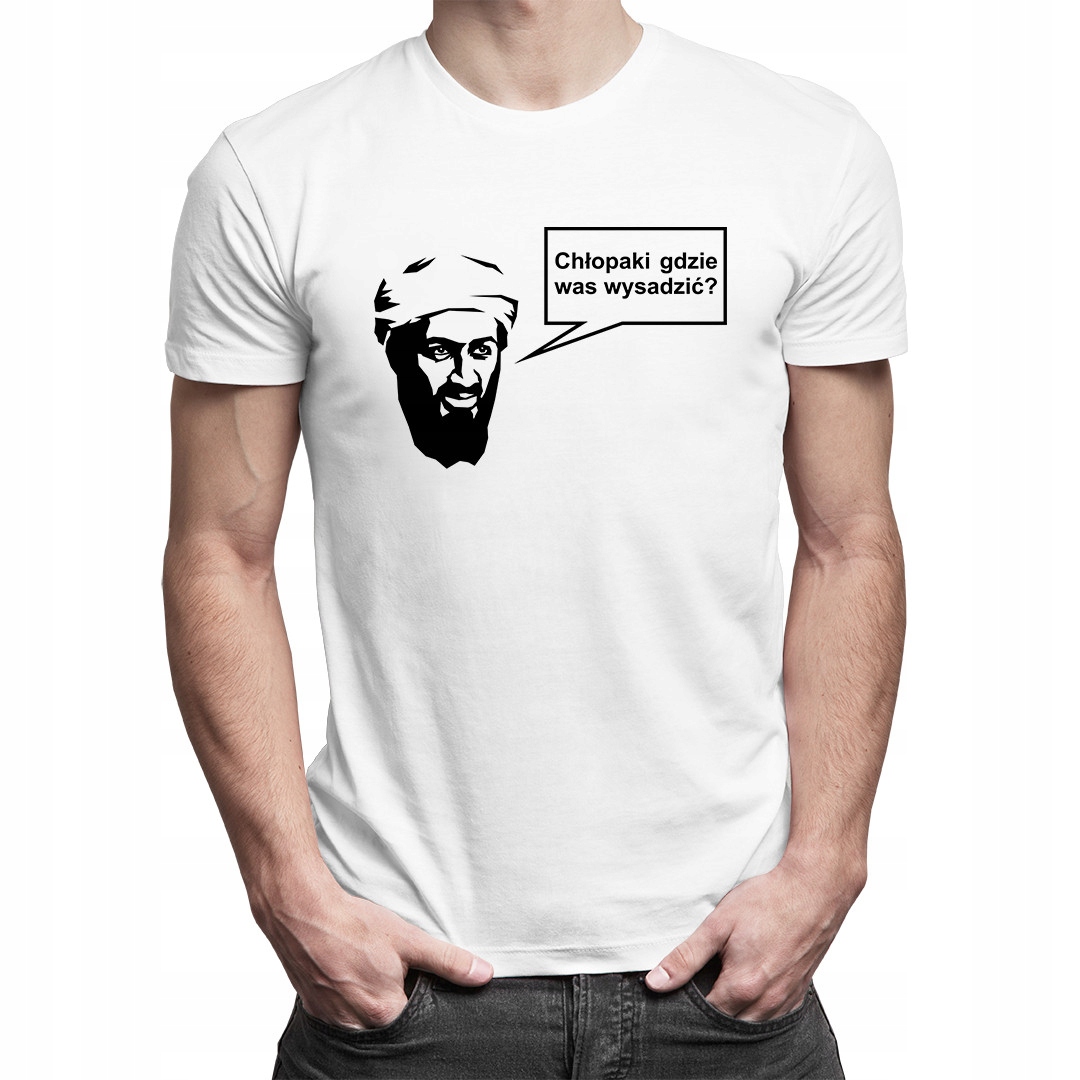 

Chłopaki gdzie was wysadzić - koszulka męska