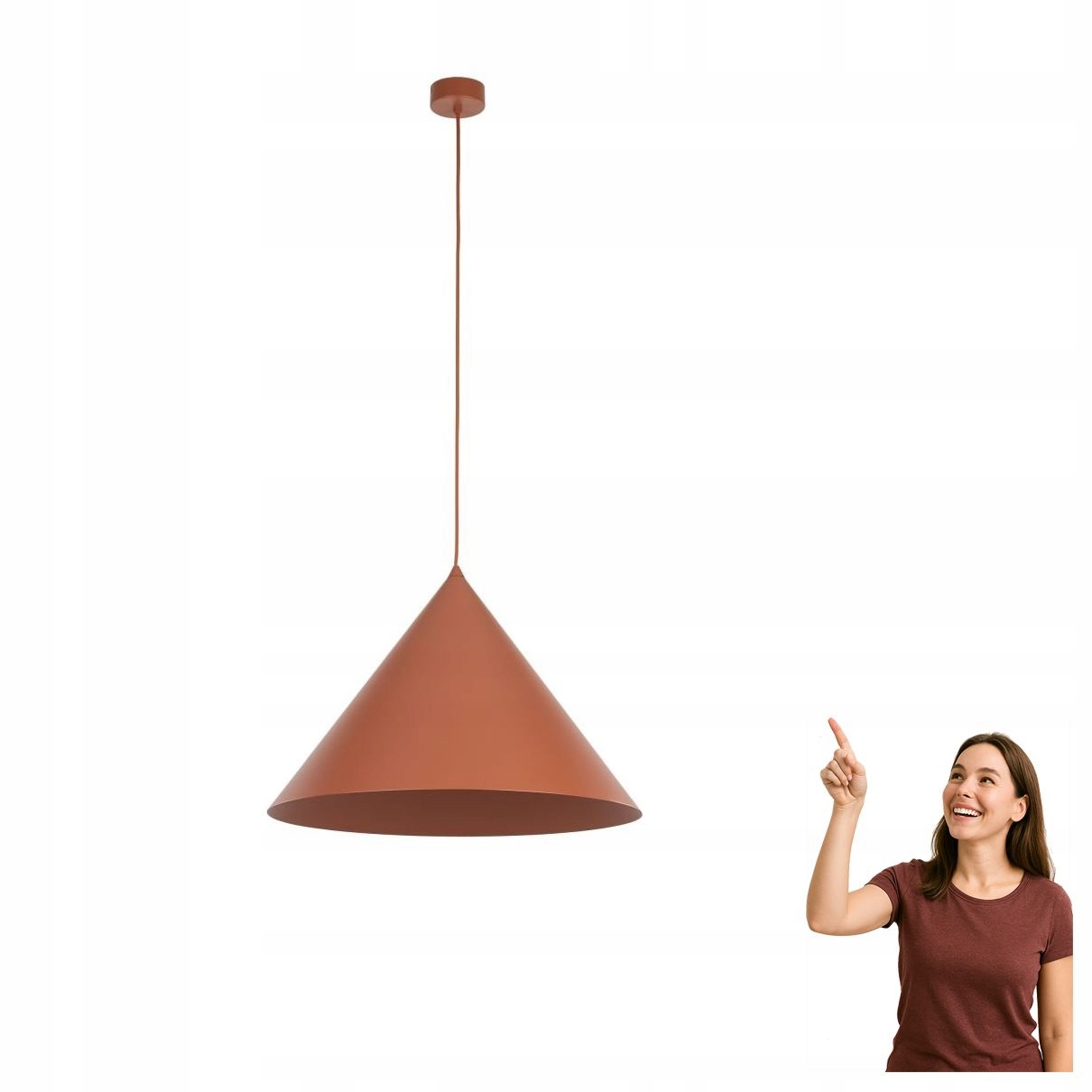 Závesná lampa Cono Brick 10089 Tk Lighting