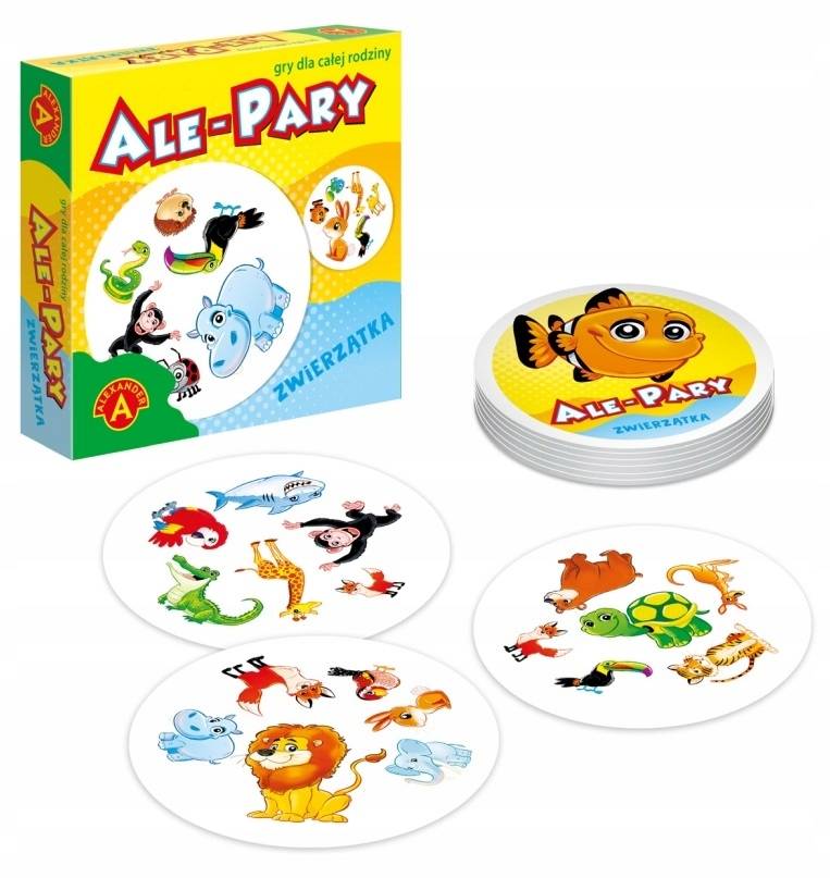 

Alexander gra Pamięciowa Ale pary Zwierzątka Karty