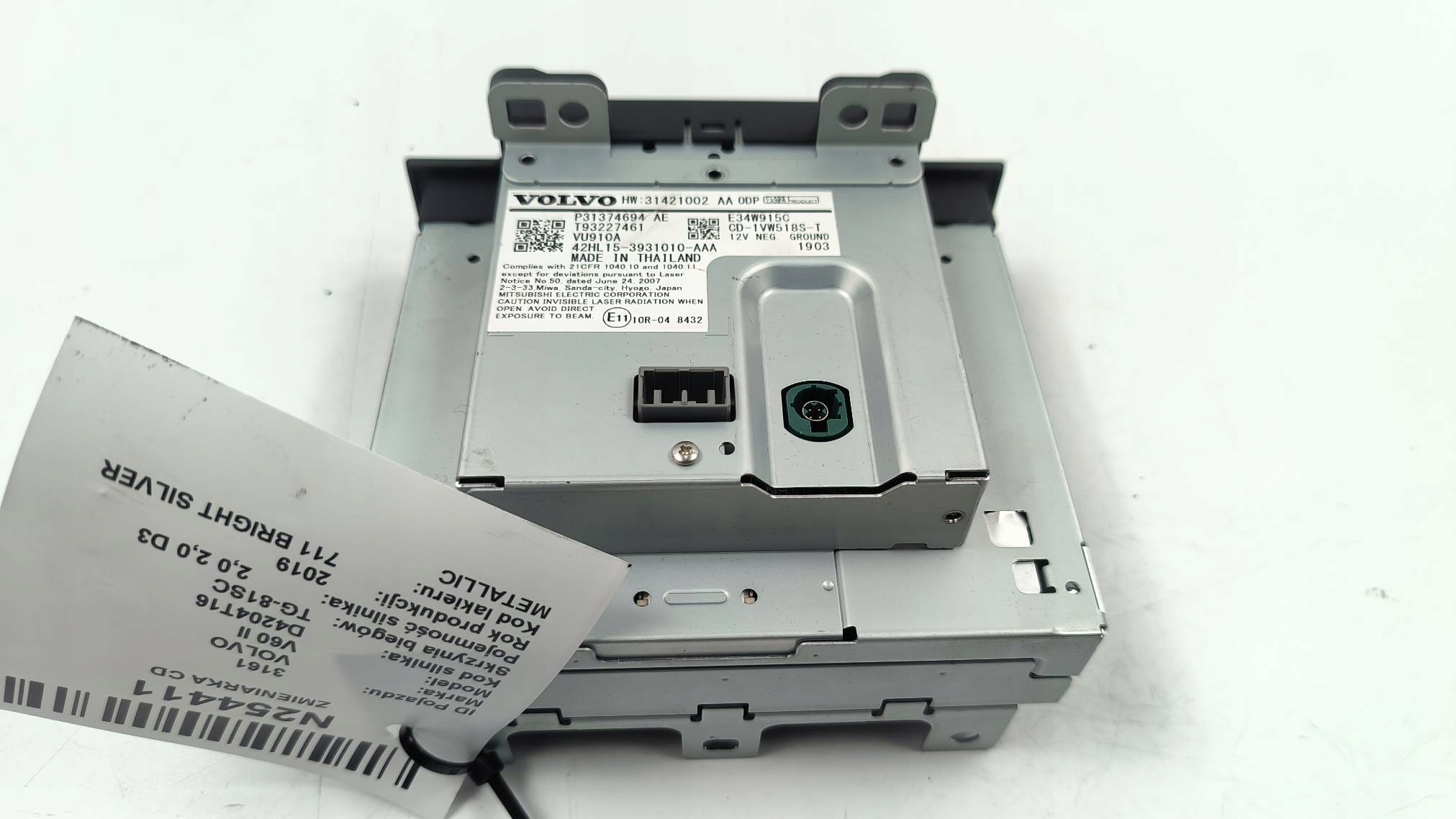 changer CD 31374694 VOLVO V60 II