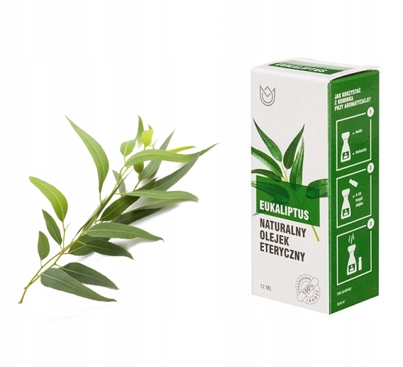

Olejek eteryczny Naturalny 12ml Eukaliptus masaż