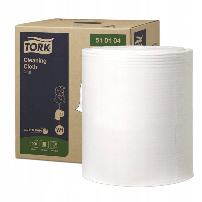 Tork 510104 viacúčelový netkaný čistiaci prostriedok, mäkký, savý, 380 m