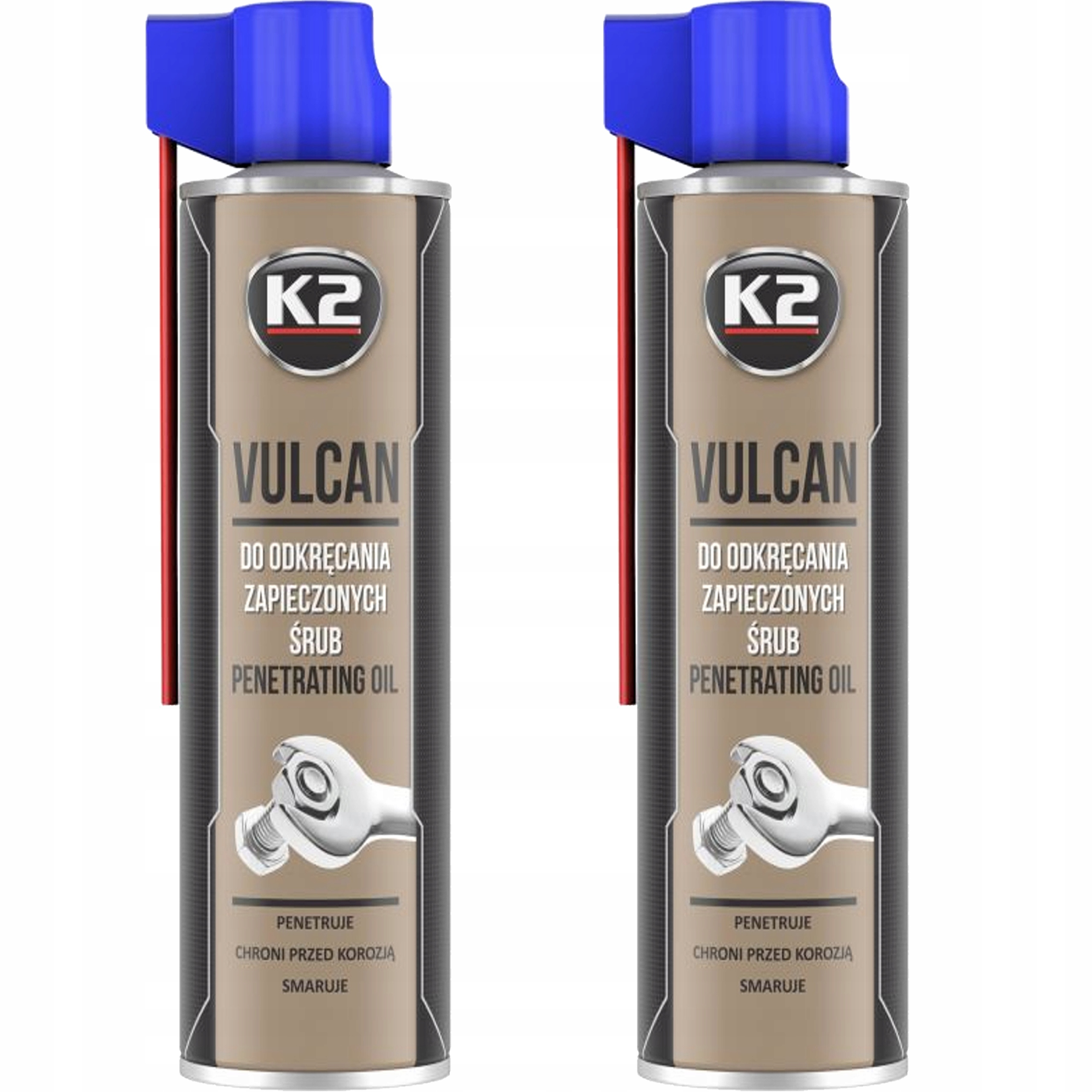 

K2 Vulcan Odrdzewiacz Do Śrub 500 ml W115 x 2