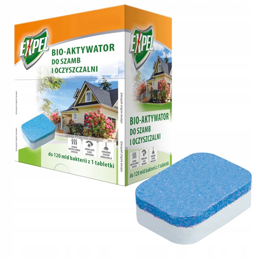 

Expel Bio Aktywator Tabletka Do Szamb 1SZT