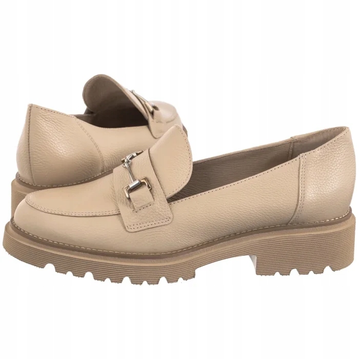 Dámské boty Polobotky Nazouvací Mokasíny Ryłko Béžové N2R60_BM _JE8