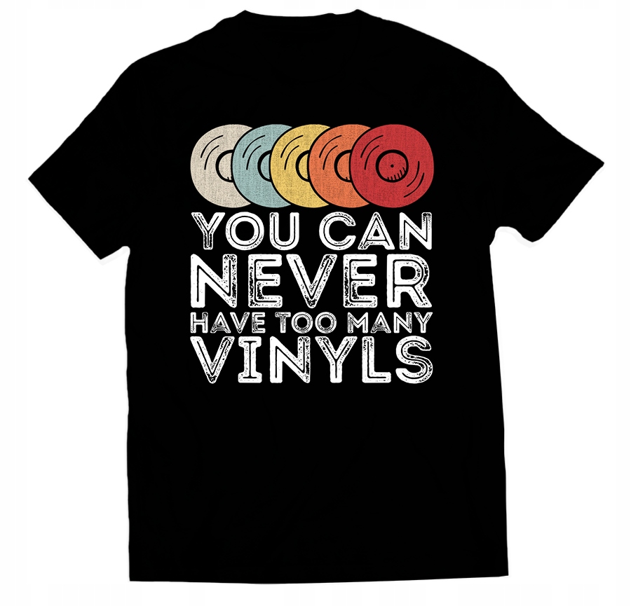 

Koszulka Muzyka Koszulka Płyta Winylowa 3XL