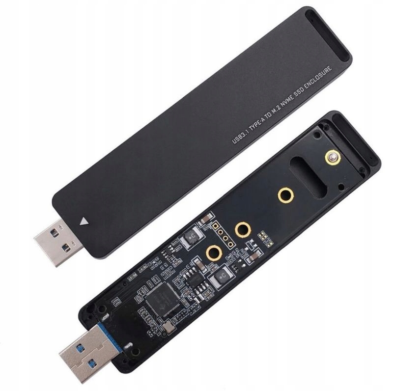 Adapter M.2 NVMe Key M PCIe SSD do USB 3.0 Obudowa Marka WulkanCenPL