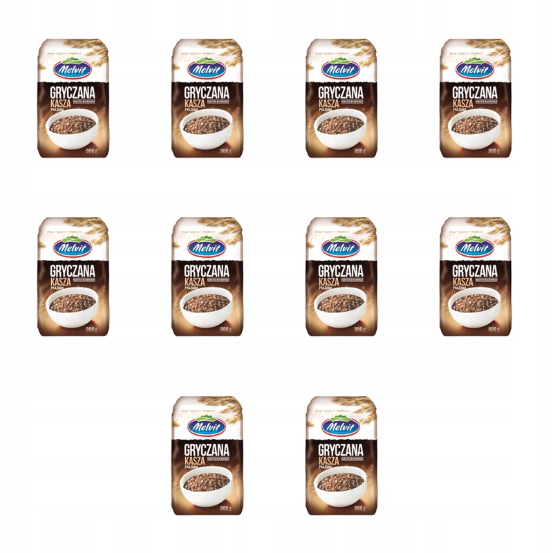 Melvit Pohanková kaše pražená 900G X10