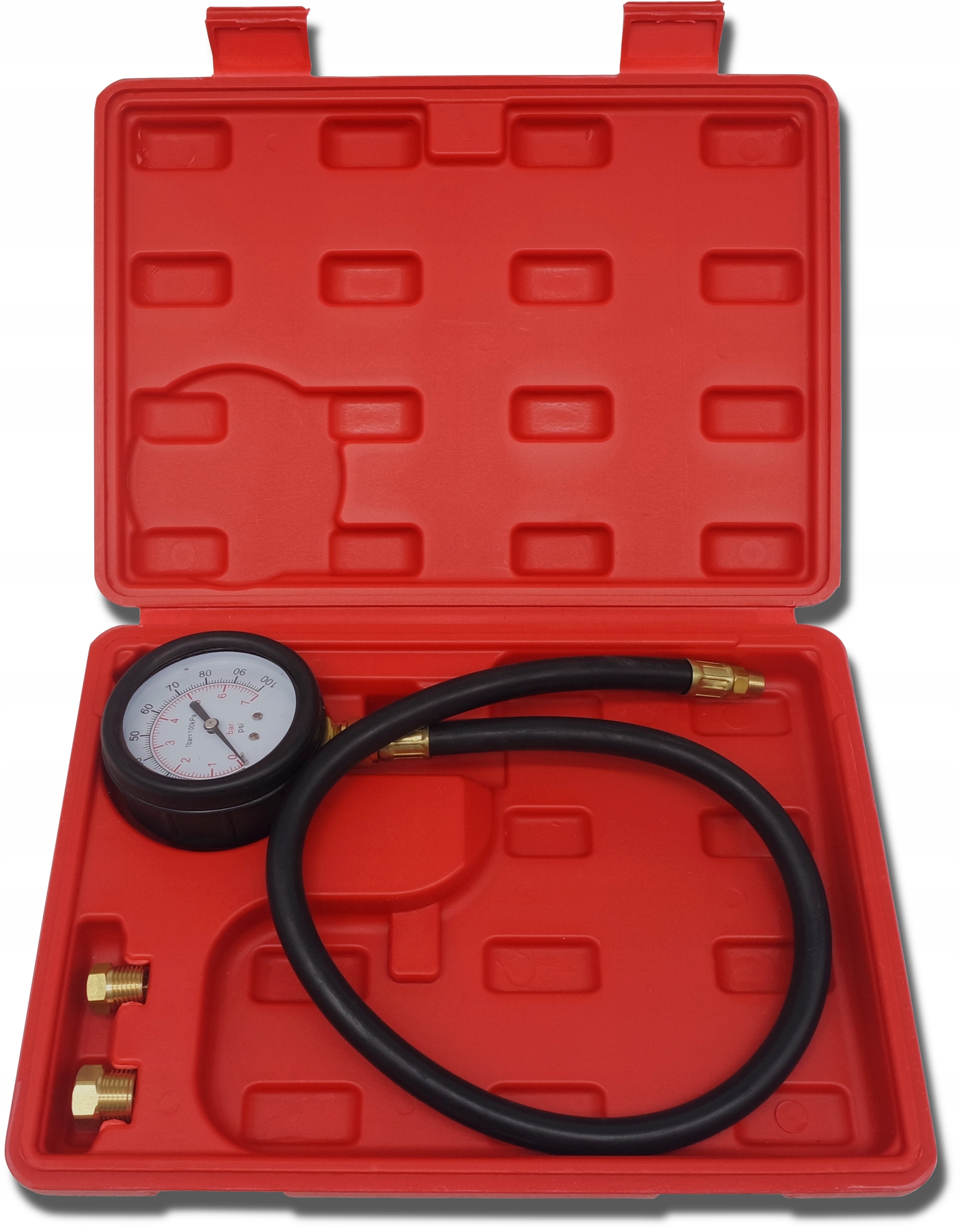 MIERNIK TESTER CIŚNIENIA OLEJU 0-7BAR 0-100PSI GZ