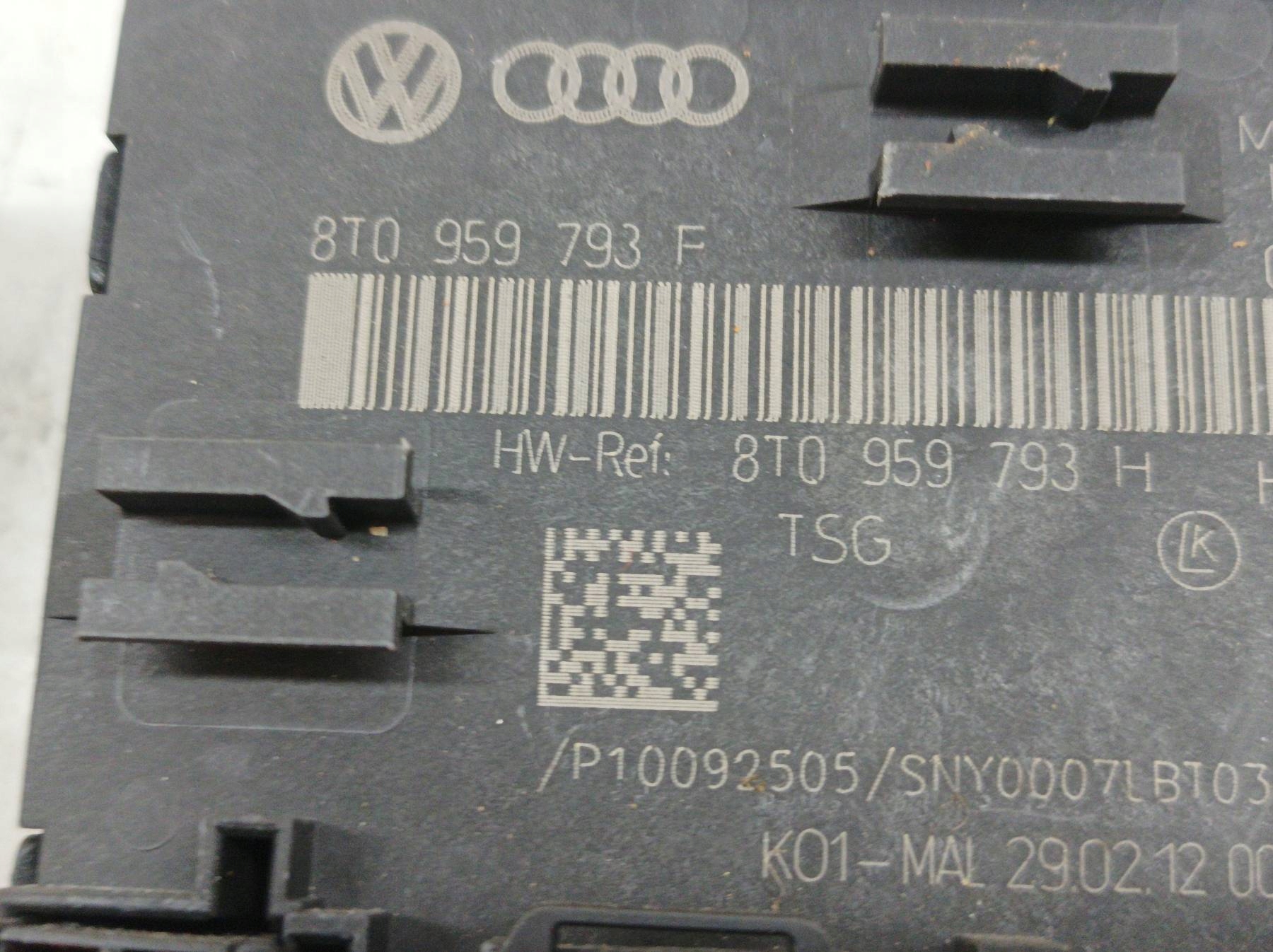 modulo KPL 2 SZTUK 8T0959793F 8T0959792H Audi A5 e (2007- )