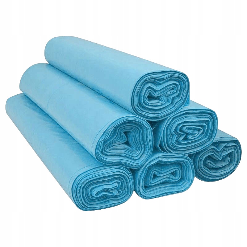 

Worki na śmieci 60L 50szt Ldpe Niebieskie Mocne