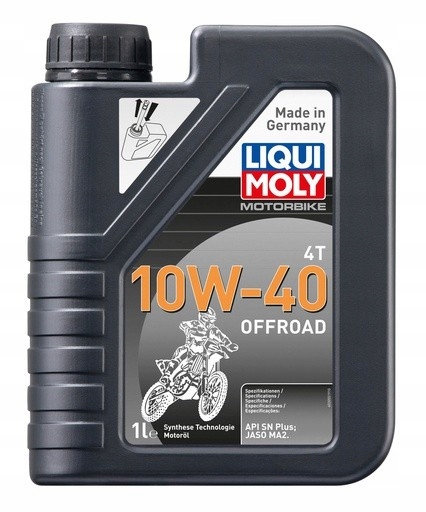 Olej silnikowy Liqui Moly Motorbike 4T 10W-40 Offroad do motocykli