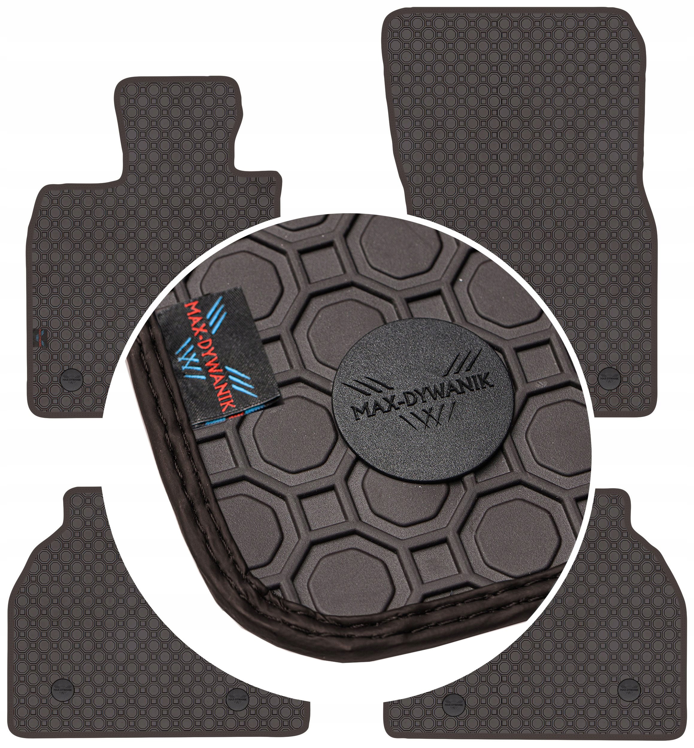 Bmw 5 F07 Gt 2008-2017 Koberce Hnedé