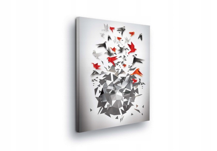 Obraz 75x100 Dynamika Pohyb Let Transformace Geometrie Abstrakt Energie