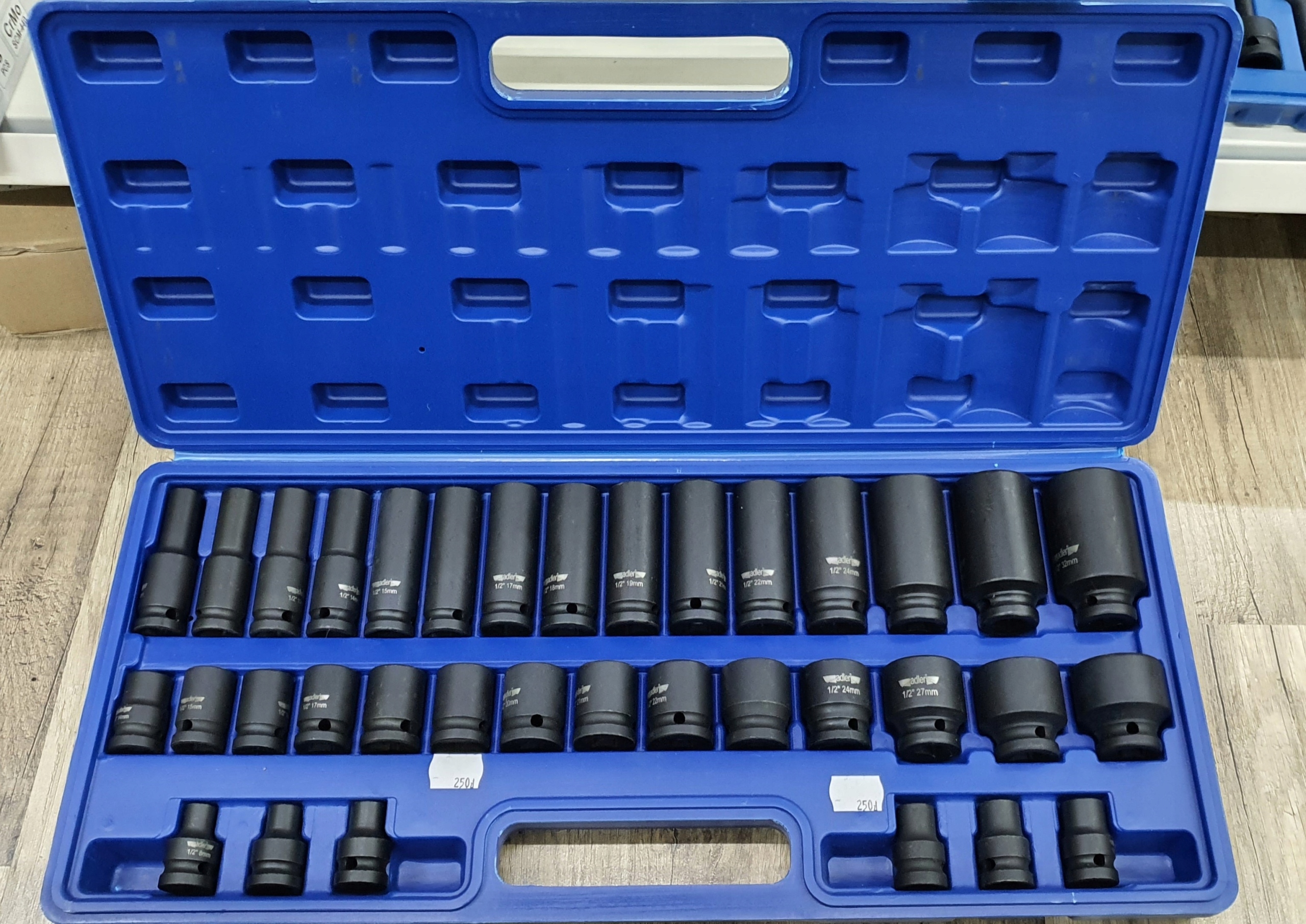 Zestaw nasadek udarowych dlugich 35sztuk Adler Brand Adler