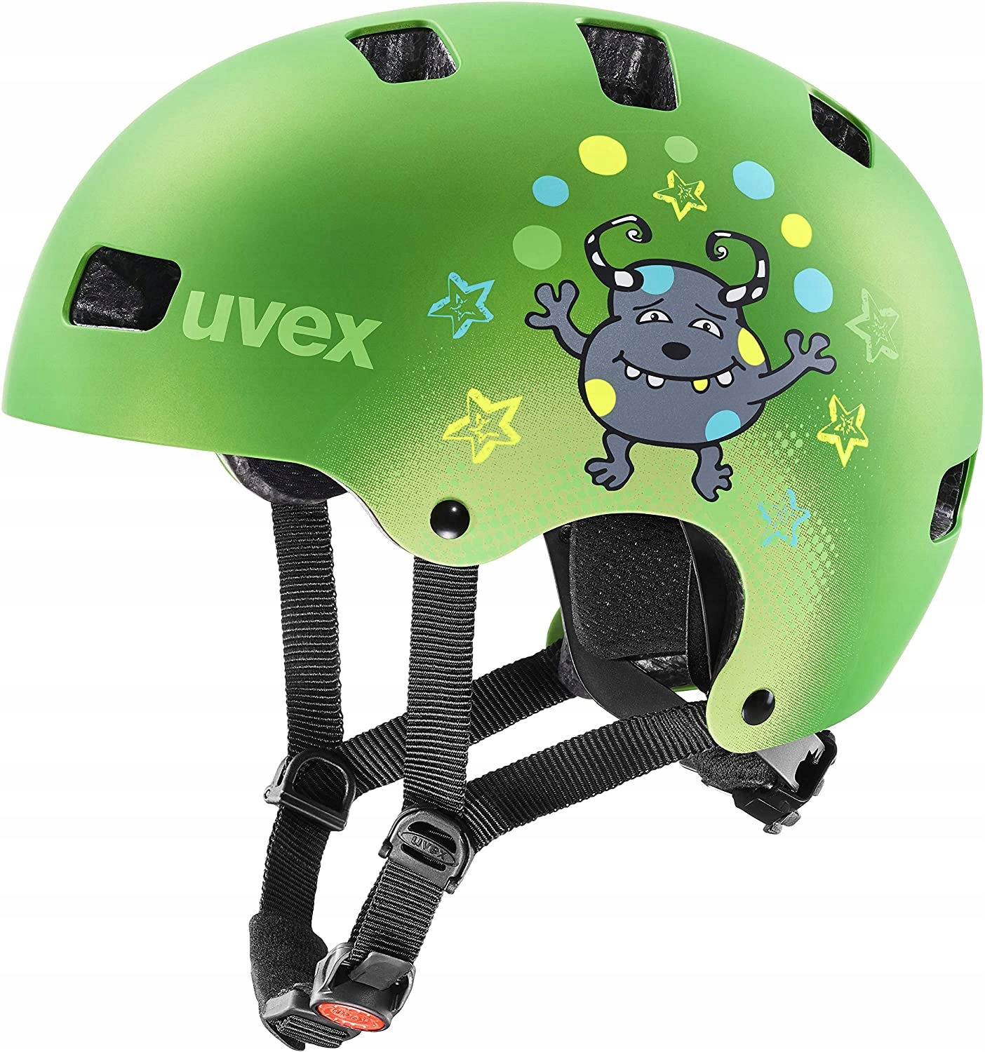 Dětská cyklistická přilba Uvex Kid 3 CC Monster S51-55 cm, cyklistická přilba na kolečkové brusle