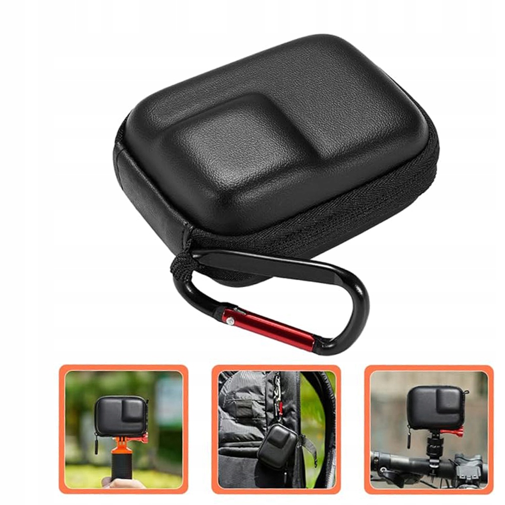 Twarde etui + Szkło Hartowane zestaw do GoPro 12 11 10 9 Marka Bedee